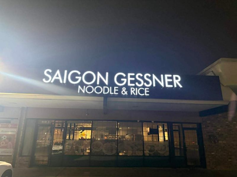 Saigon Gessner Noodle & Rice exterior